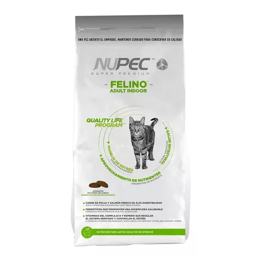 Nupec Felino Indoor Pollo y Salmón
