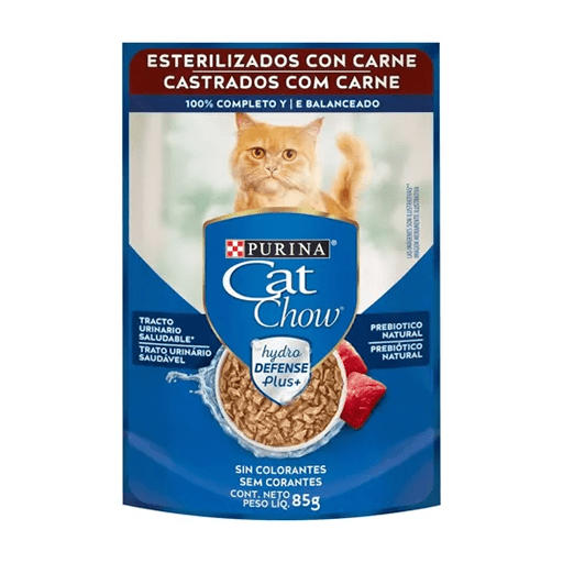 Alimento semi húmedo para gato Cat Chow