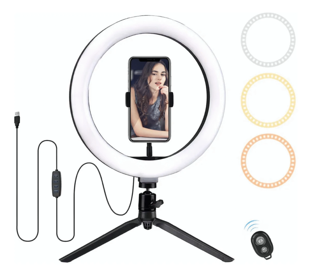 Accesorios de visualización clara, anillo de luz