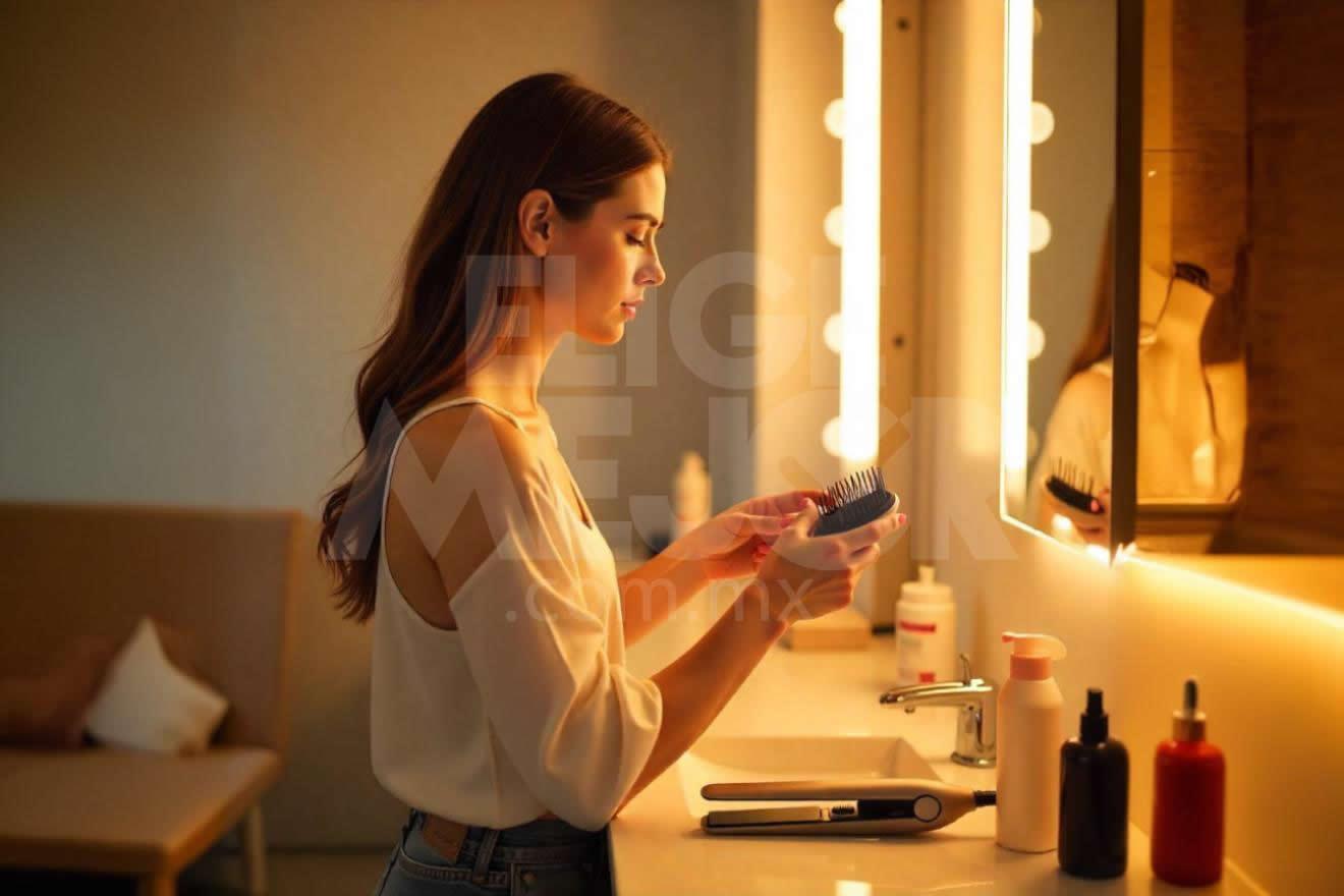 Preparar tu cabello antes de planchar