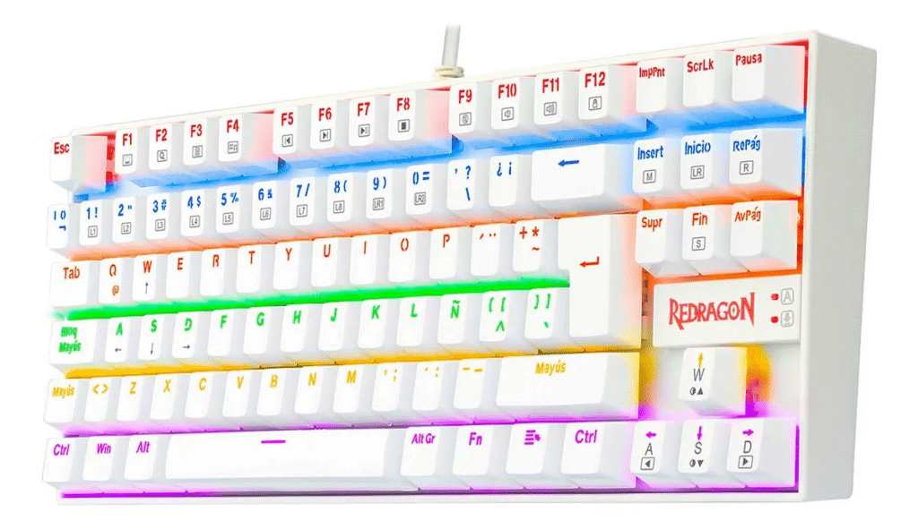 Regalo tecnológico teclado gamer