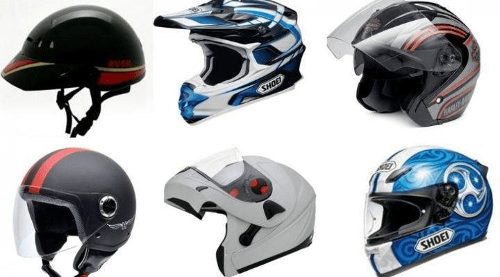 Elige mejor tipos de cascos para moto