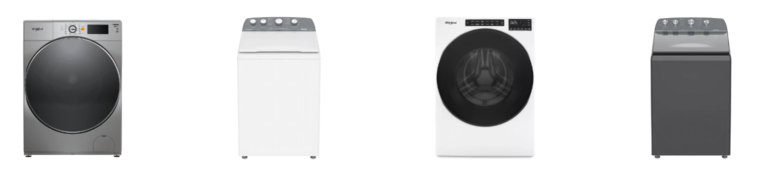 Elige las mejores lavadoras Whirlpool