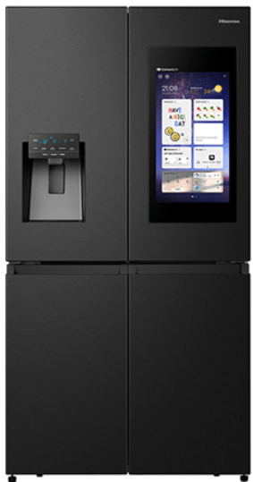Refrigerador Hisense con pantalla Táctil