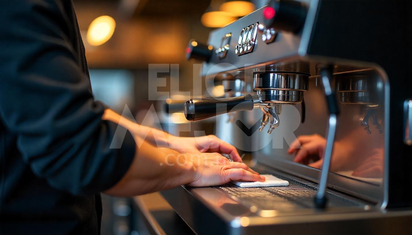 Mantenimiento de cafetera