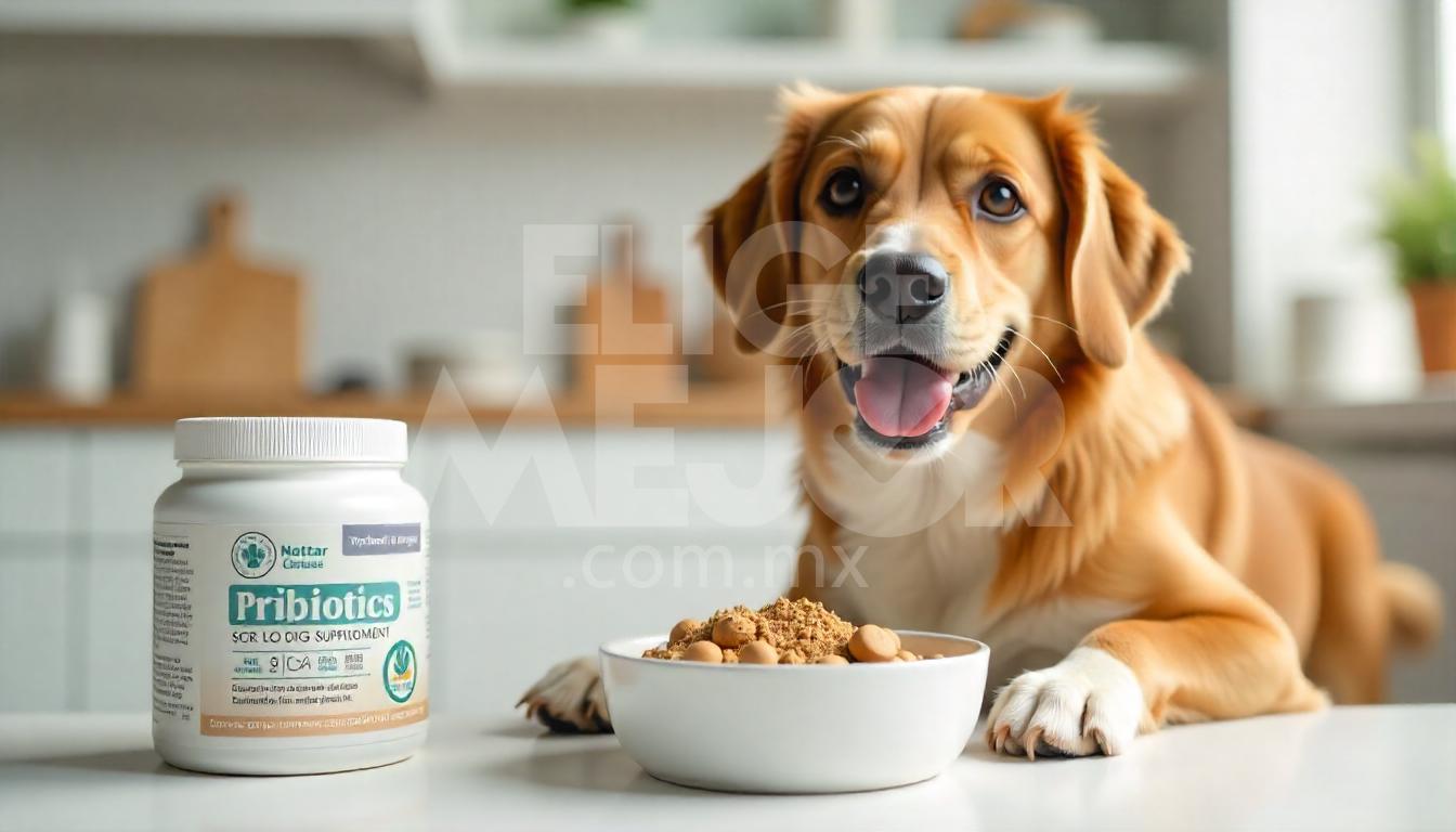 Elige mejor el alimento para perros con Probióticos